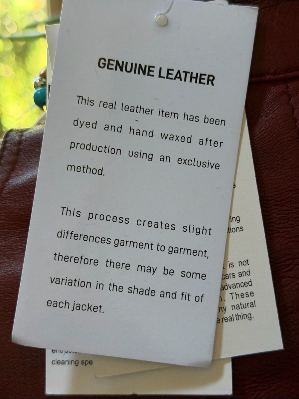 NWT 100% GENUINE LAMB NAPPA LEATHER Brick Lane Burgundy Red Moto Biker Jacket Sm - Picture 9 of 15